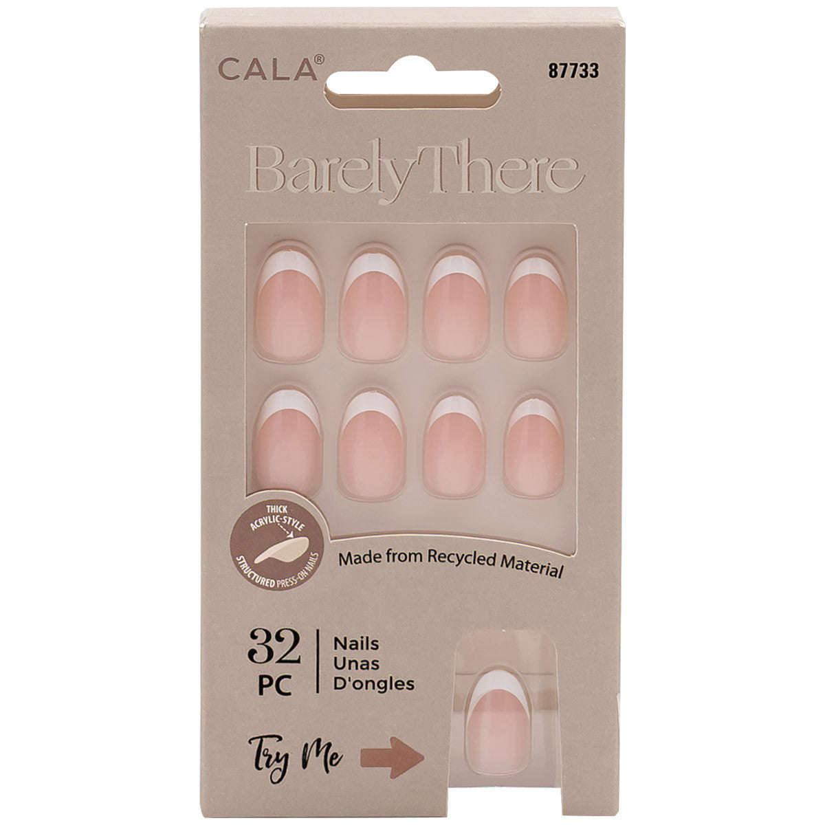 CALA Barely There Oval French Tip