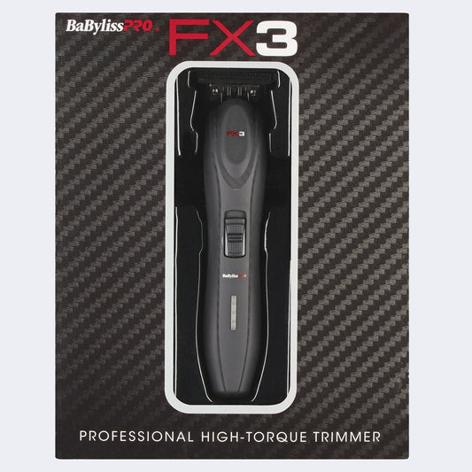 BaByliss PRO FX3 High-Torque Trimmer (Black)