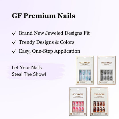 KISS Gold Finger Premium Nail - The Girl I Was