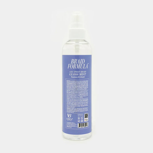 Ebin New York  Braid Formula Loc Twist Braid Gloss Mist, STRENGTHENING (8.5 oz)