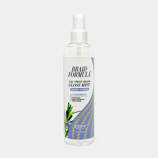 Ebin New York  Braid Formula Loc Twist Braid Gloss Mist, STRENGTHENING (8.5 oz)