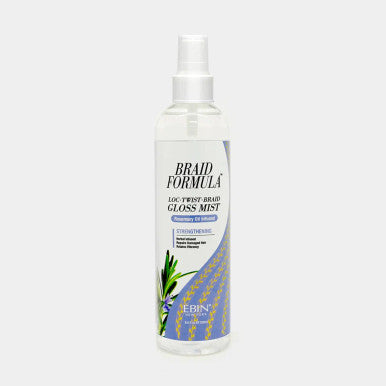 Ebin New York  Braid Formula Loc Twist Braid Gloss Mist, STRENGTHENING (8.5 oz)