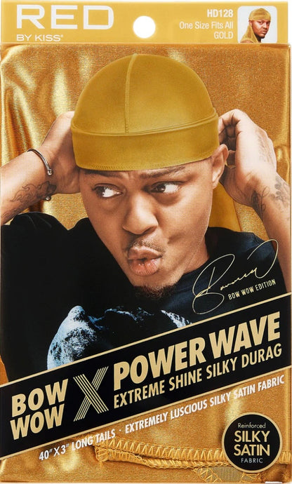 KISS Bow Wow X Power Wave Extreme Shine Silky Durag