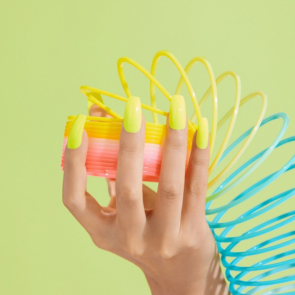 Kiss Gold Finger Solid Color -  Arctic Lime