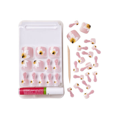Kiss Gold Finger Solid Color Toenails - HONEY DAISY