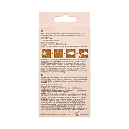 Kiss Gold Finger Trendy Wider Fit Toenails - ENCHANTED