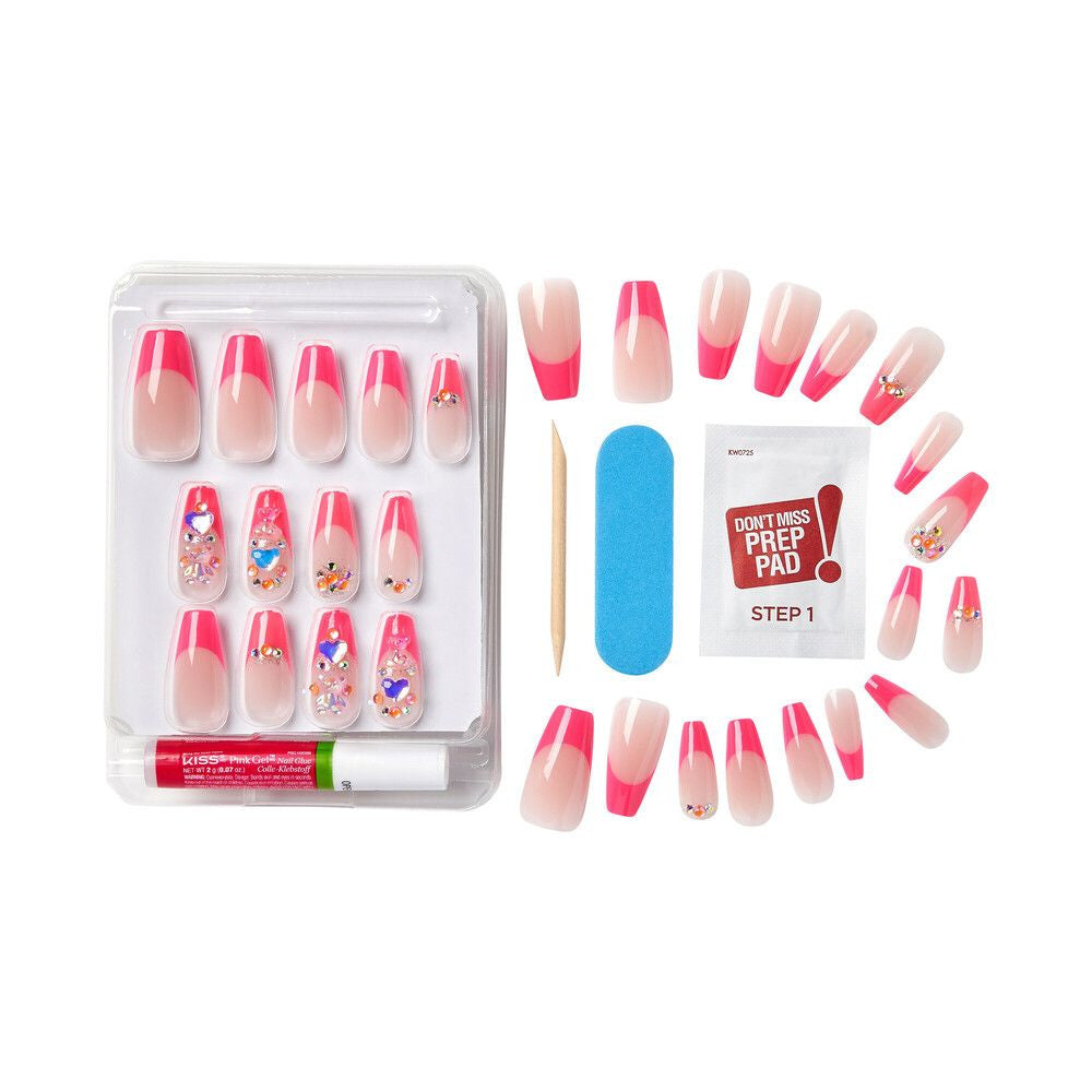 KISS Gold Finger Premium Nail - Star Shine
