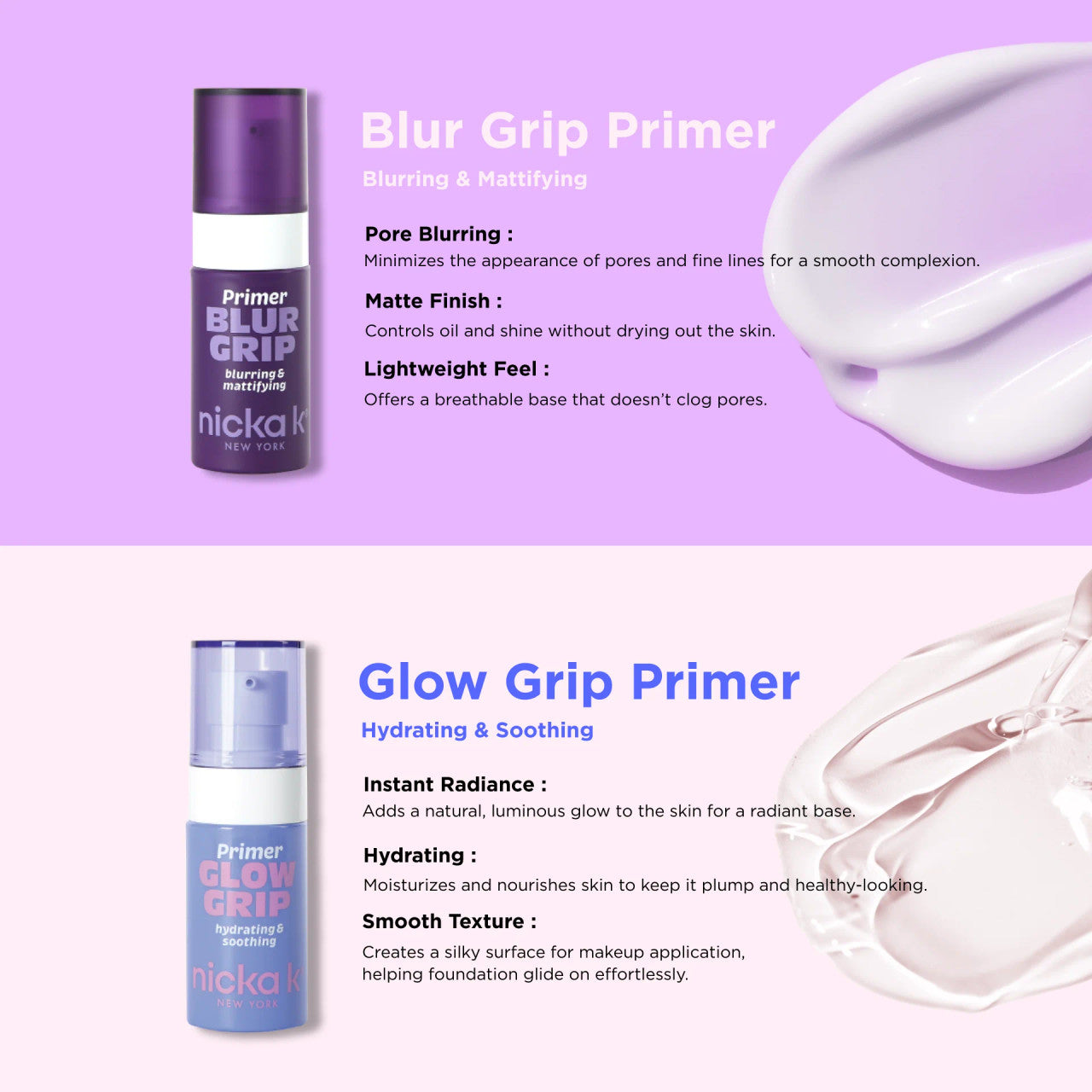 EBIN Glow & Blur Grip Primer