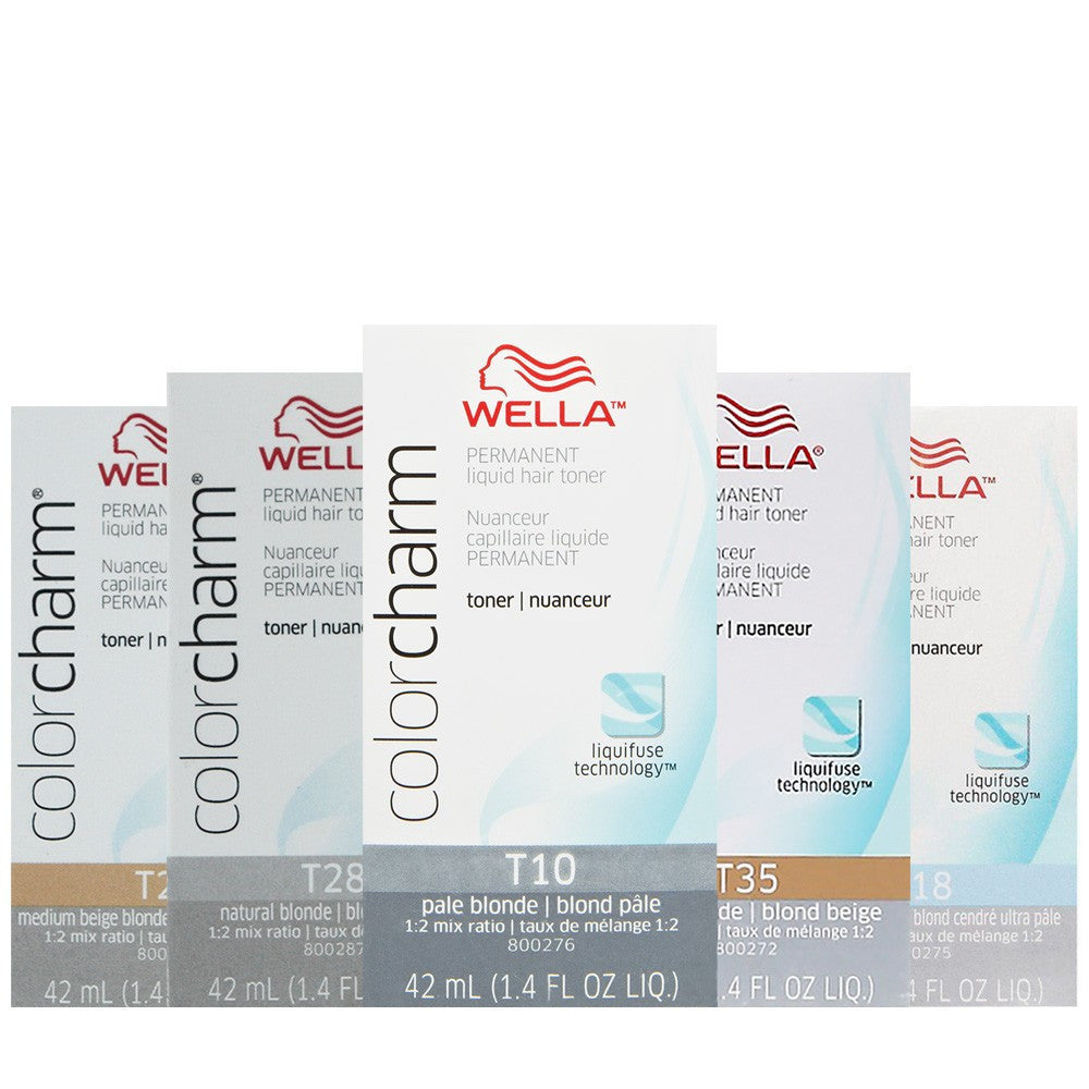 [WHOLESALE] WELLA Color Charm Permanent Liquid Toner (x 6 )