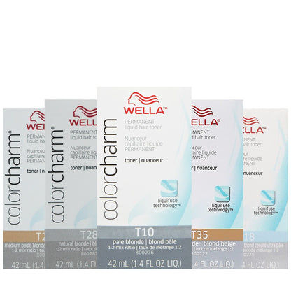 [WHOLESALE] WELLA Color Charm Permanent Liquid Toner (x 6 )