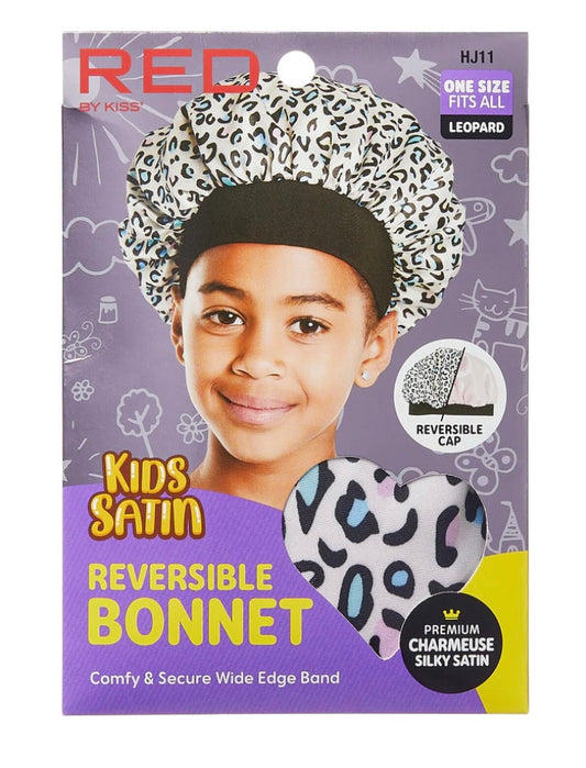 RED Kid's Hair Accessories [Bonnet, Shower Cap, Durag]