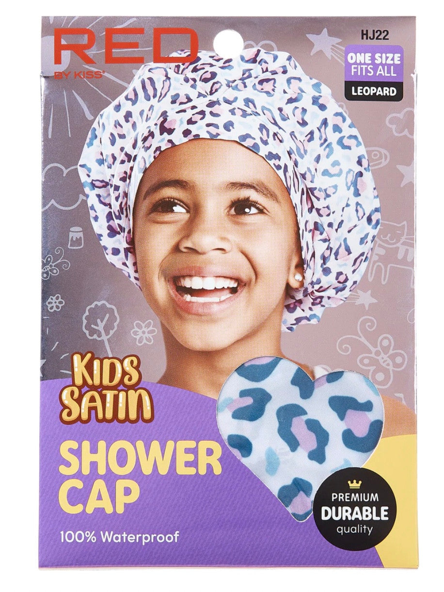 RED Kid's Hair Accessories [Bonnet, Shower Cap, Durag]