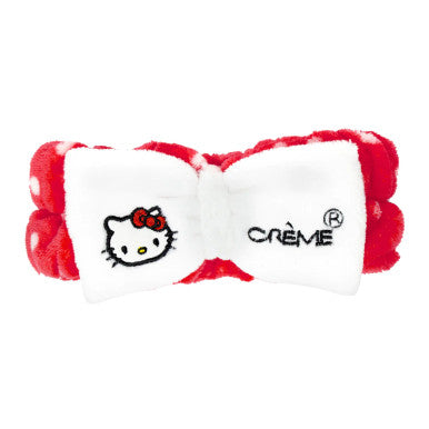 THE CREME SHOP Hello Kitty Classic White Spa Teddy Headyband