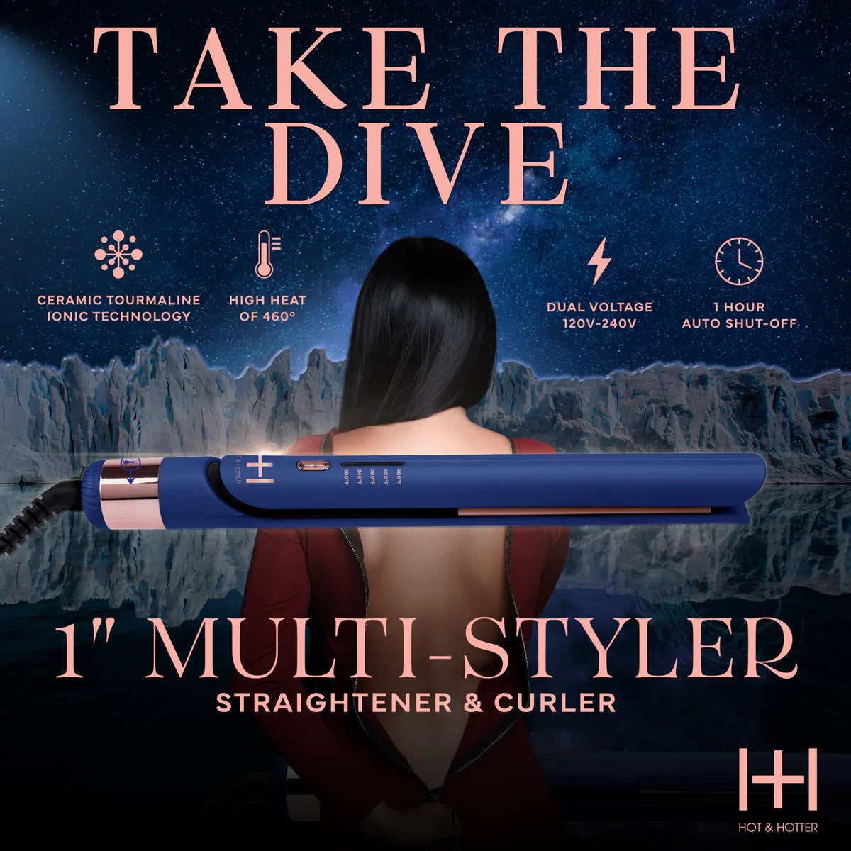 Annie Hot & Hotter Multi-Styler 1"(Blue)