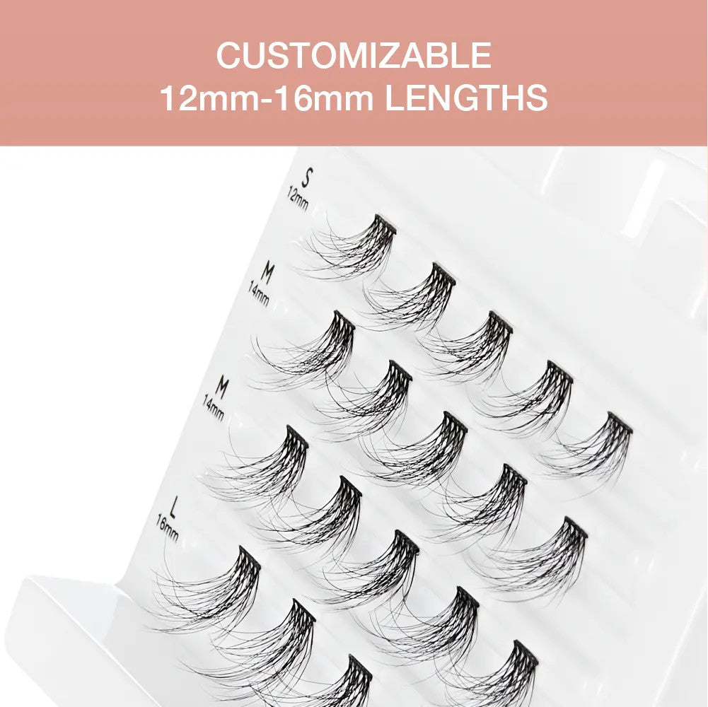 VLuxe Extended Soft Luxe Faux Mink Lash Cluster