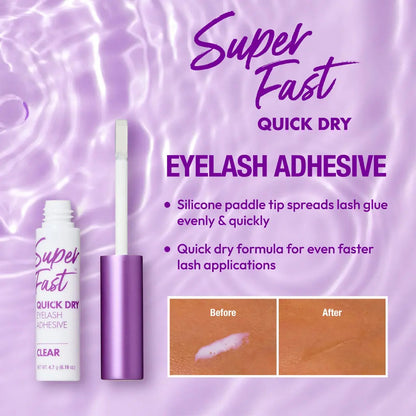KISS I Envy Super Fast Quick Dry Clear Lash Glue - Clear