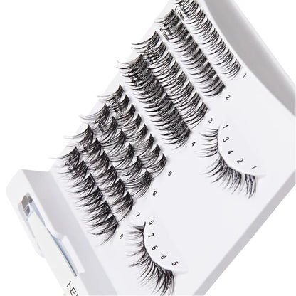 KISS I Envy LashMap Pro EyeLash Cluster Kit with Mini Tweezer