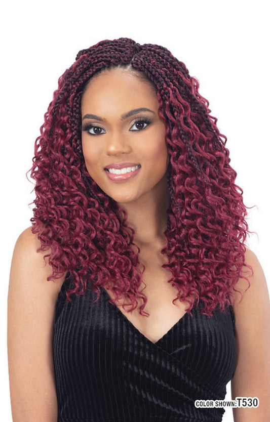 Mayde Beauty Synthetic Crochet Braids - 3X Bohemian Box Braid