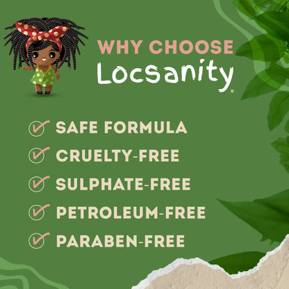 LOCSANITY Passion Fruit Softening and Moisturizing Daily Spray (8 oz)