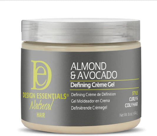 Design Essentials Natural Almond & Avocado Curl Defining Creme Gel