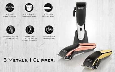 Gamma+ Ergo Magnetic Motor Cordless Clipper