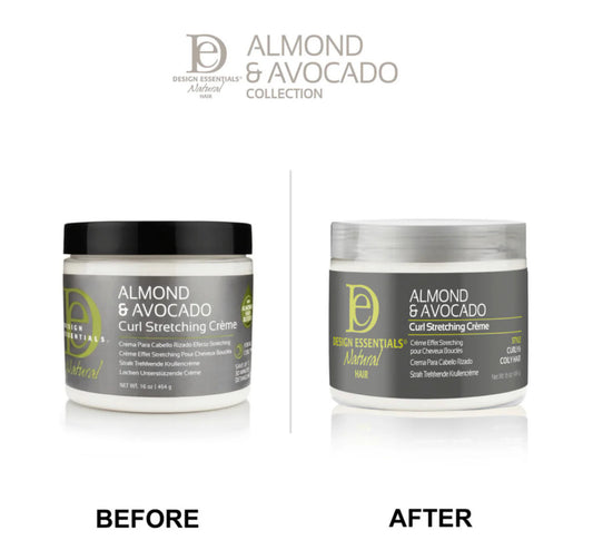 Design Essentials Natural Almond & Avocado Curl Stretching Cream