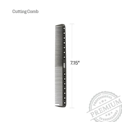 Black Ice Professional Carbon Cutting Comb 7"