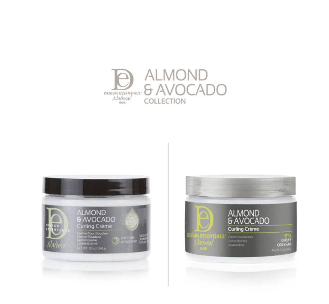 Design Essentials Natural Almond & Avocado Curling Creme