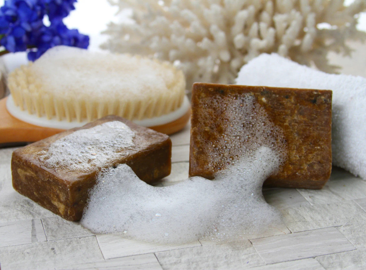 Ashanti African 100% Natural Black Soap (Fragrance Free)