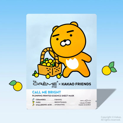 THE CREME SHOP RYAN CALL ME BRIGHT Printed Essence Sheet Mask