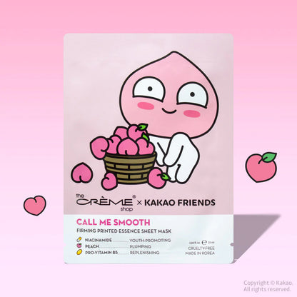 THE CREME SHOP APEACH CALL ME SMOOTH Printed Essence Sheet Mask