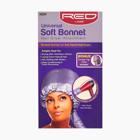 RED Universal Soft Bonnet Hair Dryer Attachment