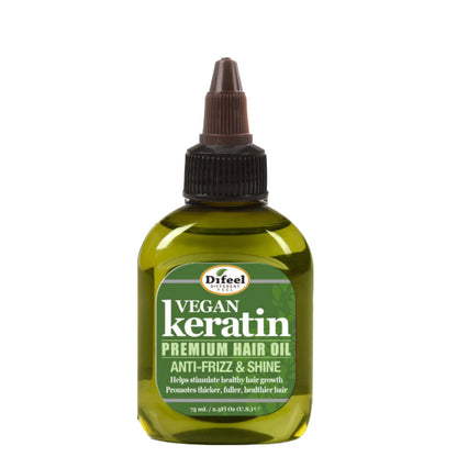 Difeel Vegan Keratin Premium Hair Oil (2.5 oz)