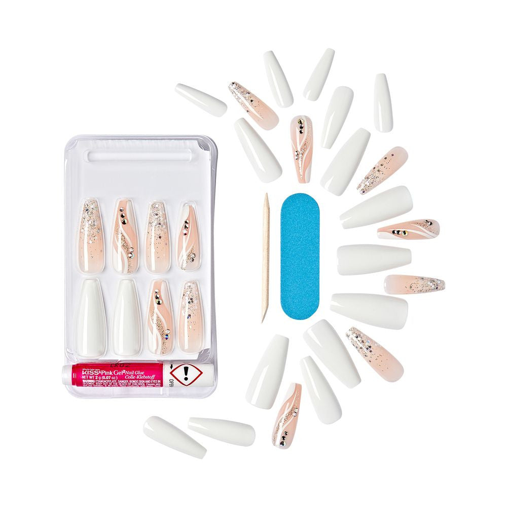 KISS Premium Classy Nails - Sunroof