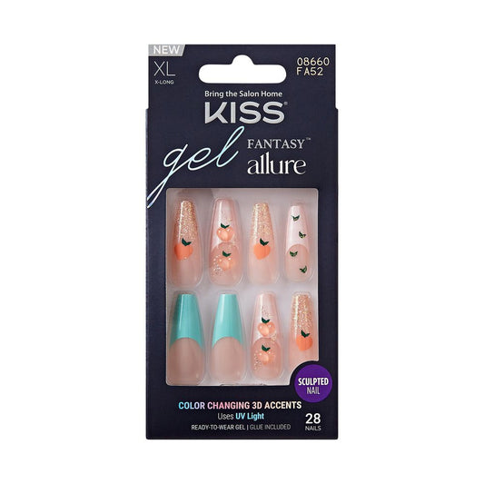 KISS Gel Fantasy Allure Nails - Eyes Closed