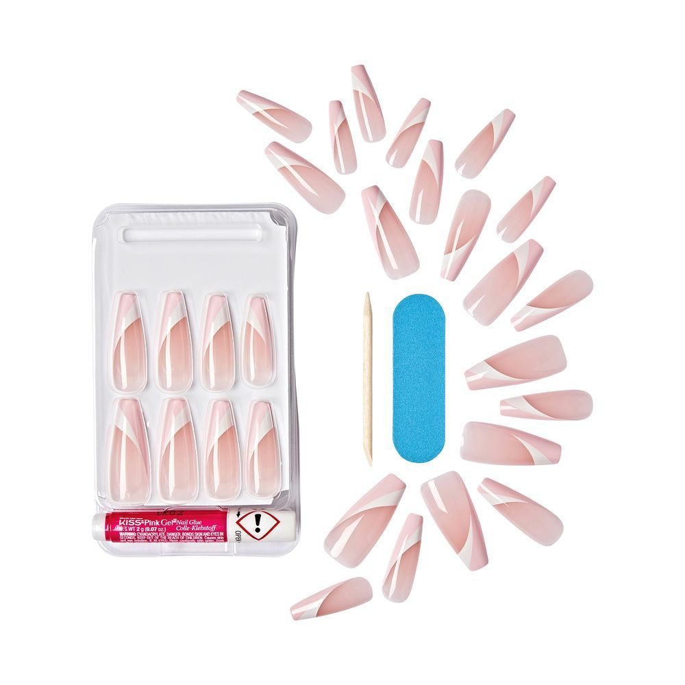 KISS Voguish Fantasy French Nails - Las Vegas