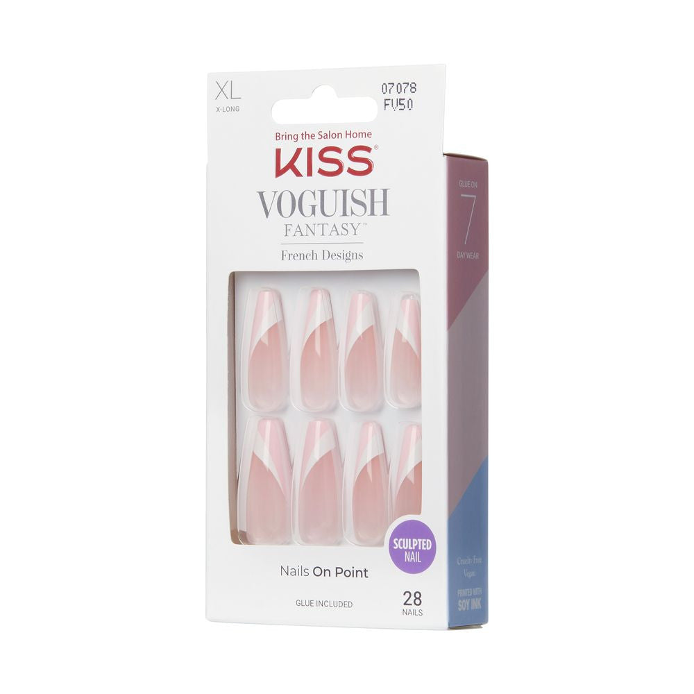 KISS Voguish Fantasy French Nails - Las Vegas