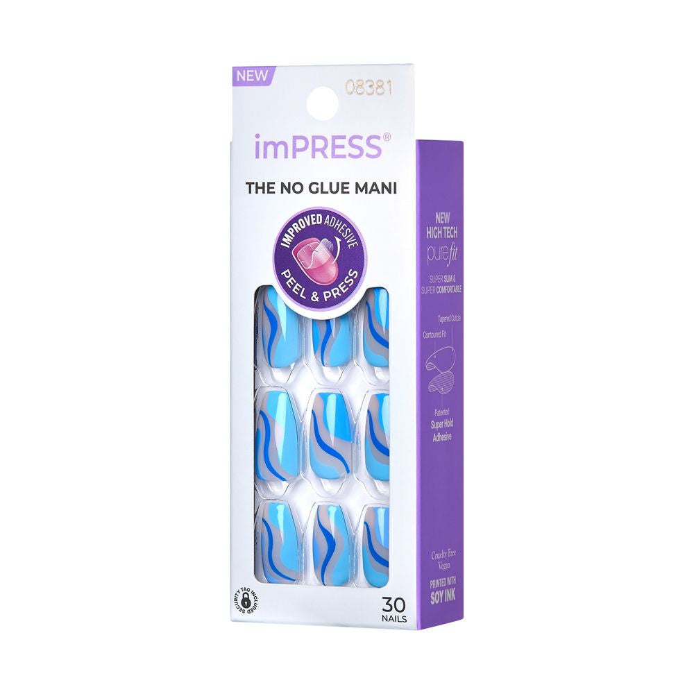 KISS Impress Color MS Nail - Fidget