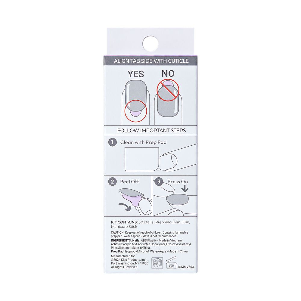 KISS Impress Color MS Nail - Turning On