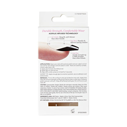 KISS Salon Acrylic French Nails - LIKE ME