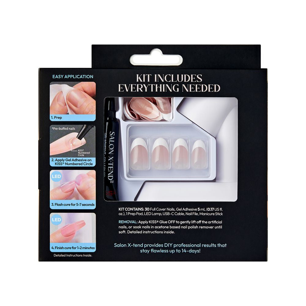 KISS Salon X-Tend LED Soft Gel System - Pure