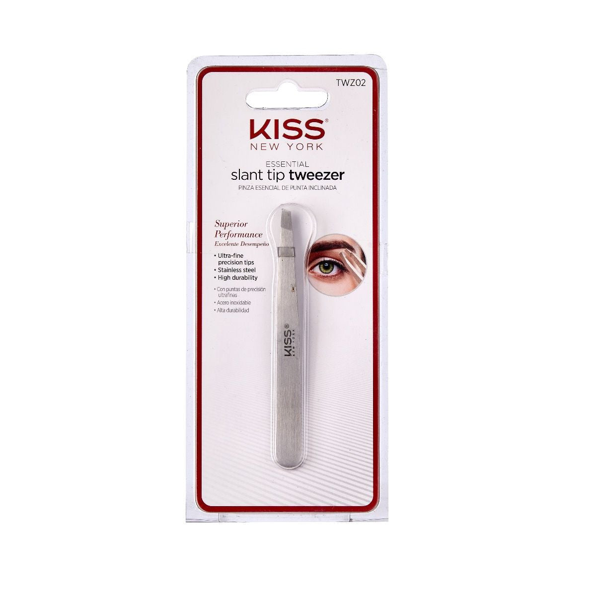 KISS New York Essential Slant Tip Tweezer