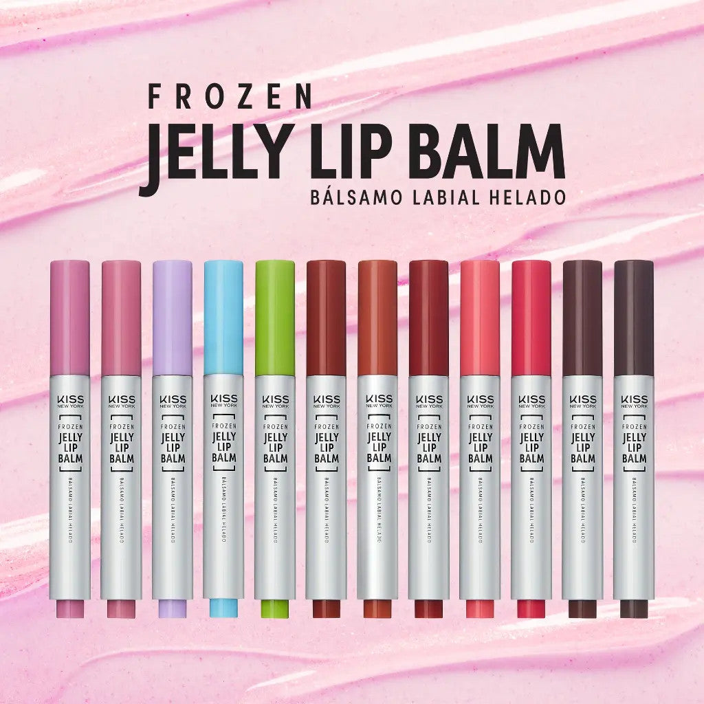 KISS Frozen Jelly Lip Balm Pen - High Shine Lip Gloss for Sheer Tint