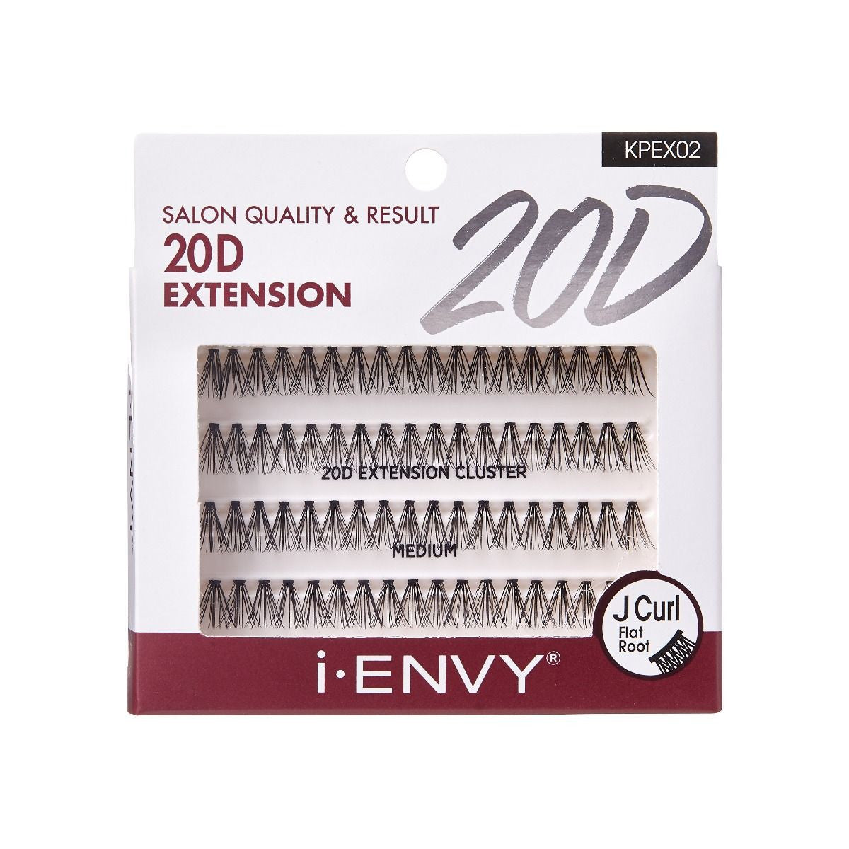 KISS i Envy 20D Lash Extension Clusters