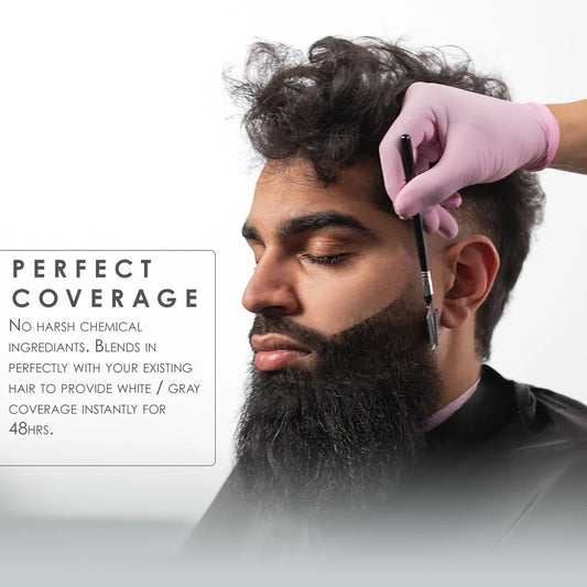 LEVEL 3 Beard Temporary Hair Color (Black)