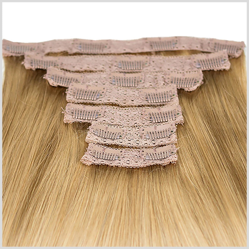 Hair Couture 100% Human Hair Extensions Lengths 7 piece Clip-ins