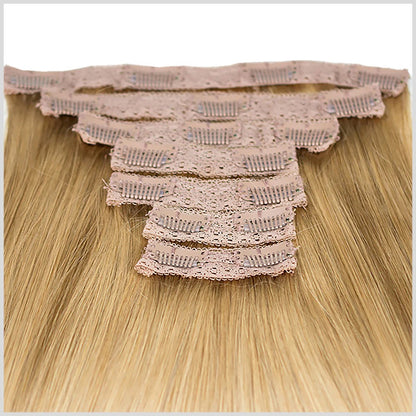 Hair Couture 100% Human Hair Extensions Lengths 7 piece Clip-ins