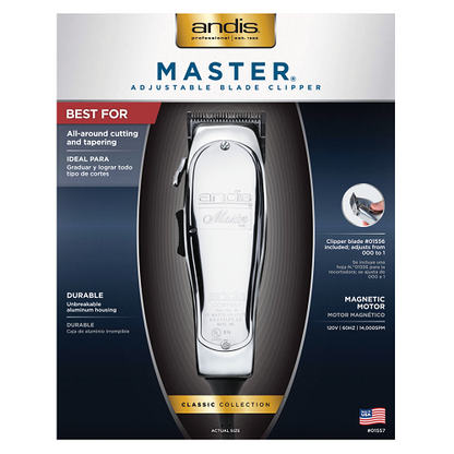 Andis Master Clipper- Adjustalble Blade Clipper