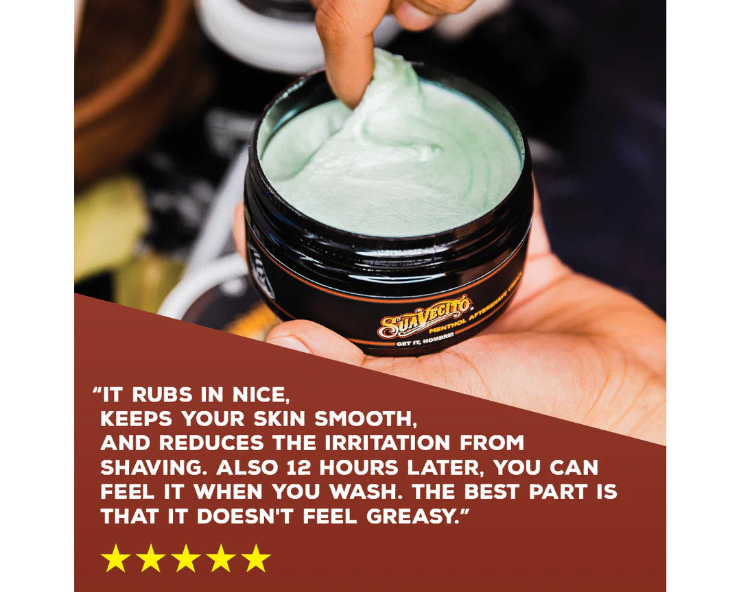 Suavecito Menthol Aftershave Cream