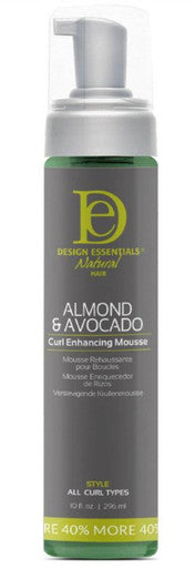 Design Essentials Natural Almond & Avocado Curl Enhance Mousse